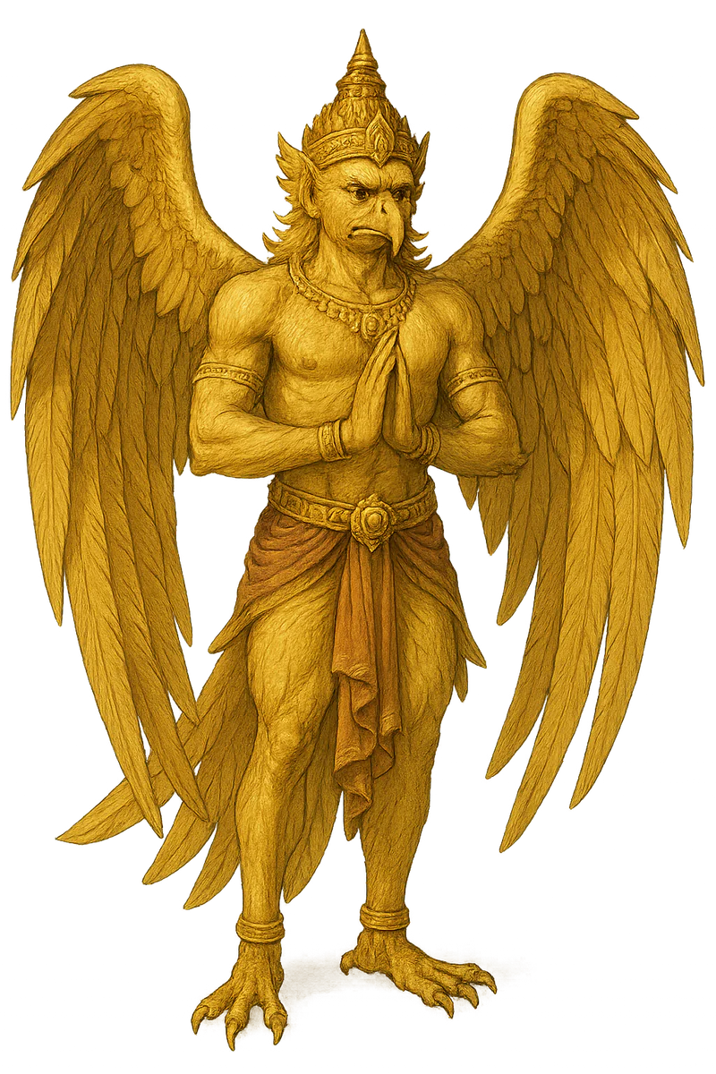 Гаруда — вечный носитель Вишну