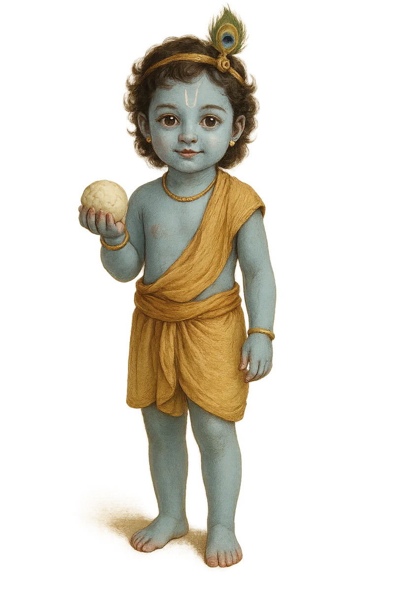 Кришна-ребенок — объект родительской любви