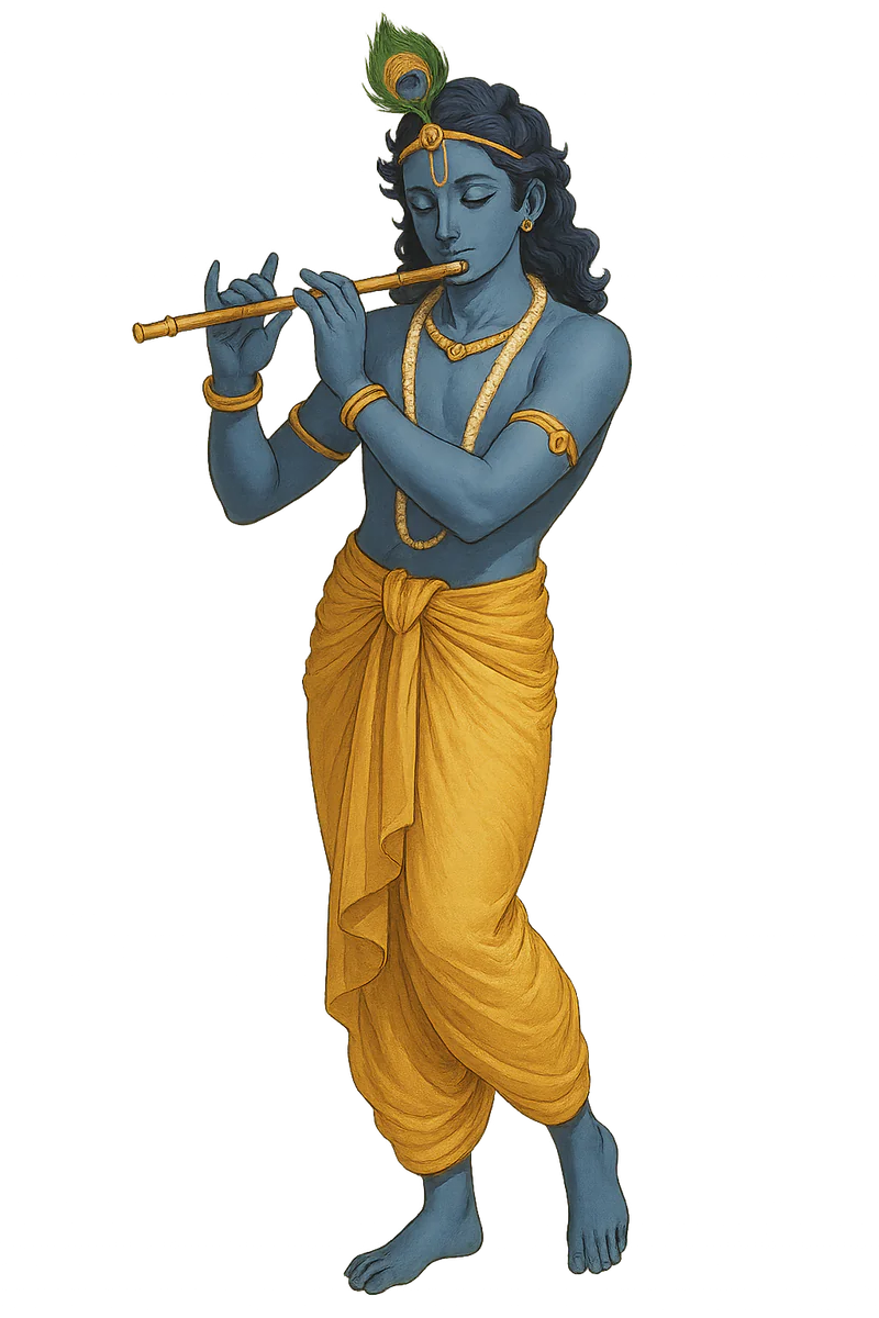 Кришна с флейтой