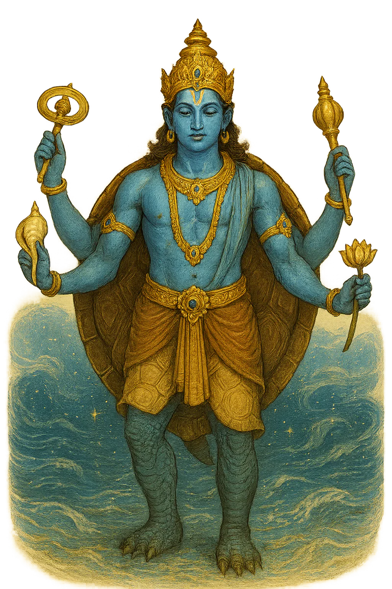 Курма — божественная черепаха-аватара Вишну