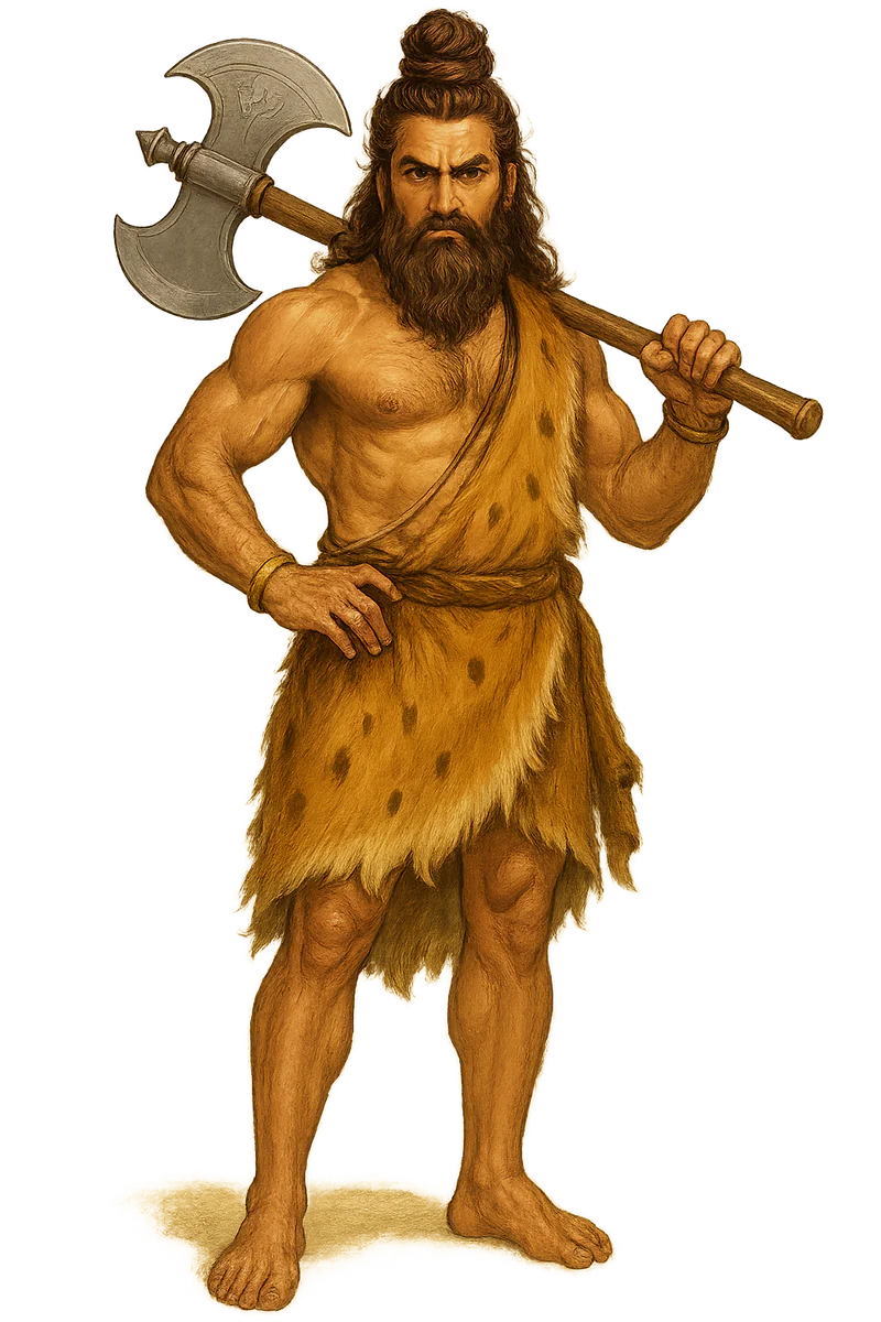 Парашурама — воин-брахман с топором