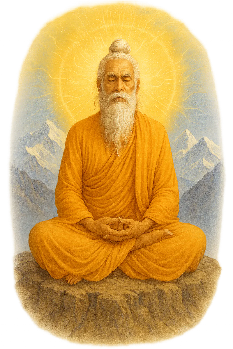Медитирующий мудрец