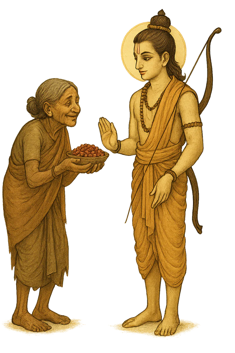 Шабари — преданная отшельница