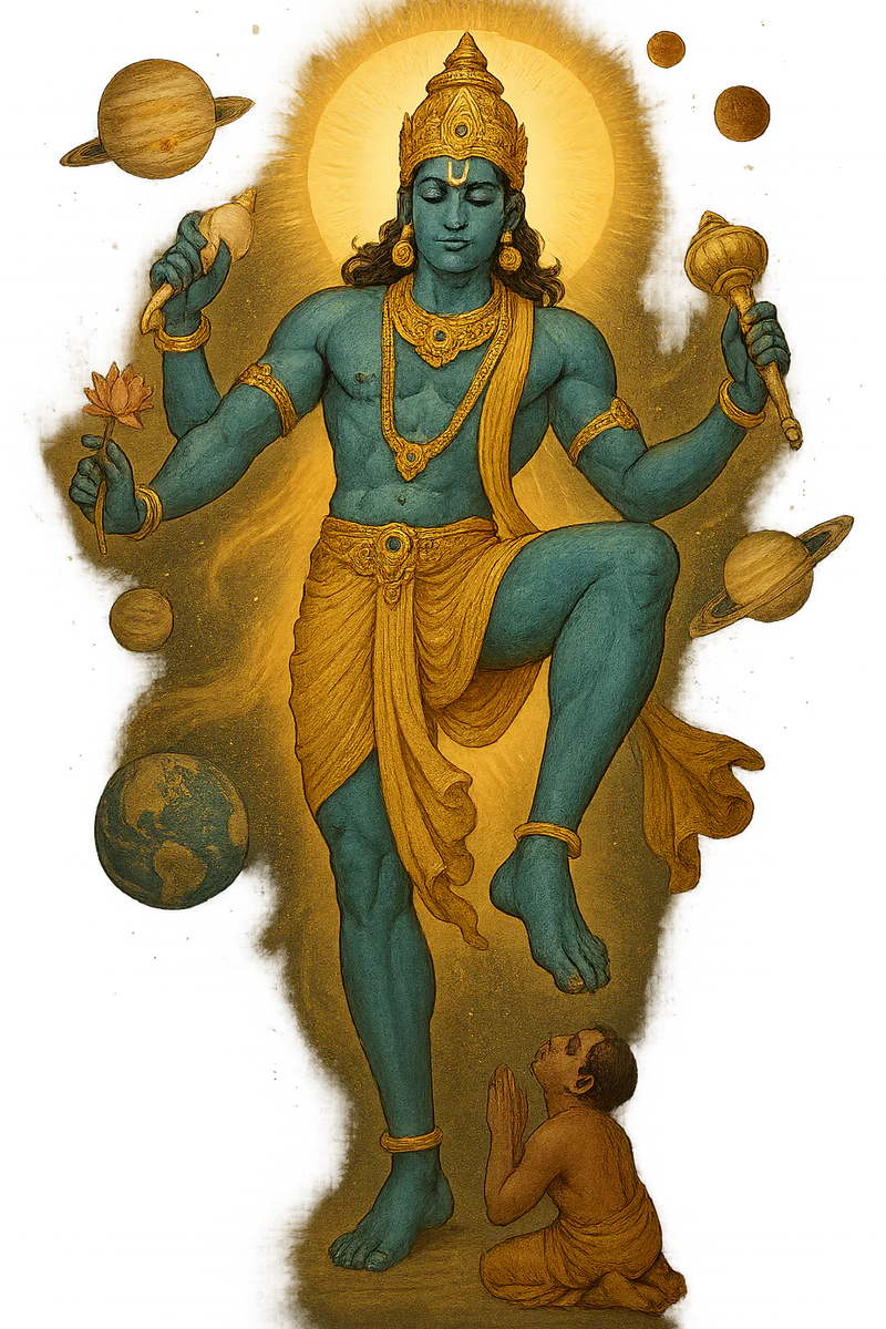 Гигантская форма Тривикрамы