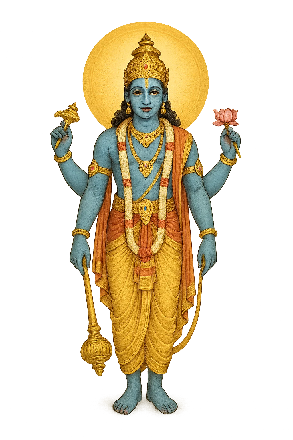 Господь Вишну — единый источник